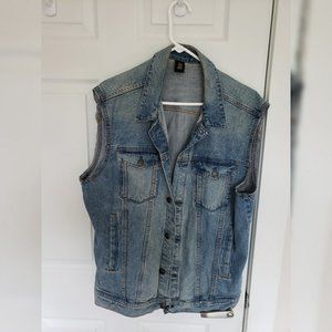 Sleeveless Denim Jacket